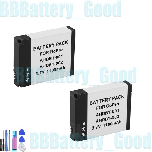 Batteria per gopro - 2x,